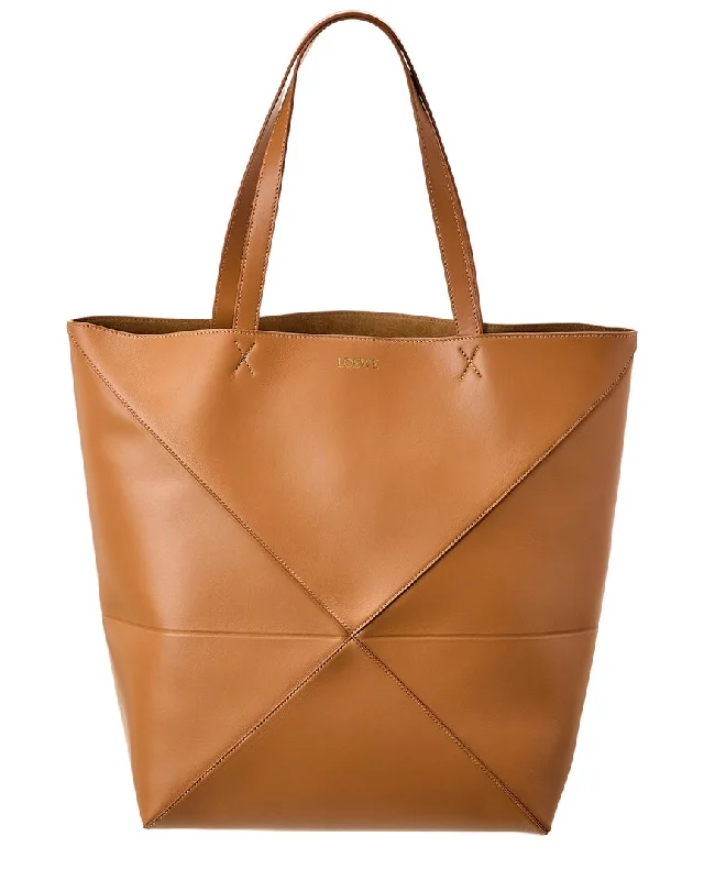 DNU Loewe Puzzle Fold XL Leather Tote