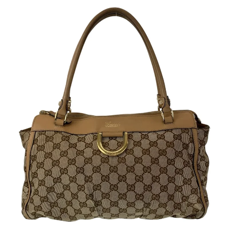 Gucci Abbey Tote Bag GG Canvas/Leather