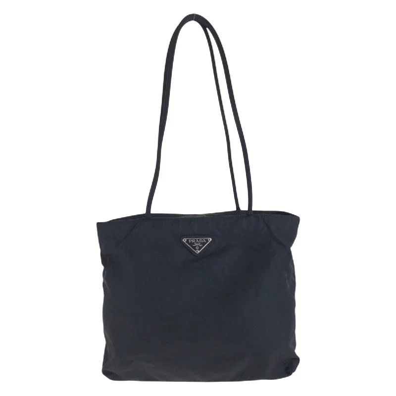 Prada Nylon Tessuto Logo Tote Bag