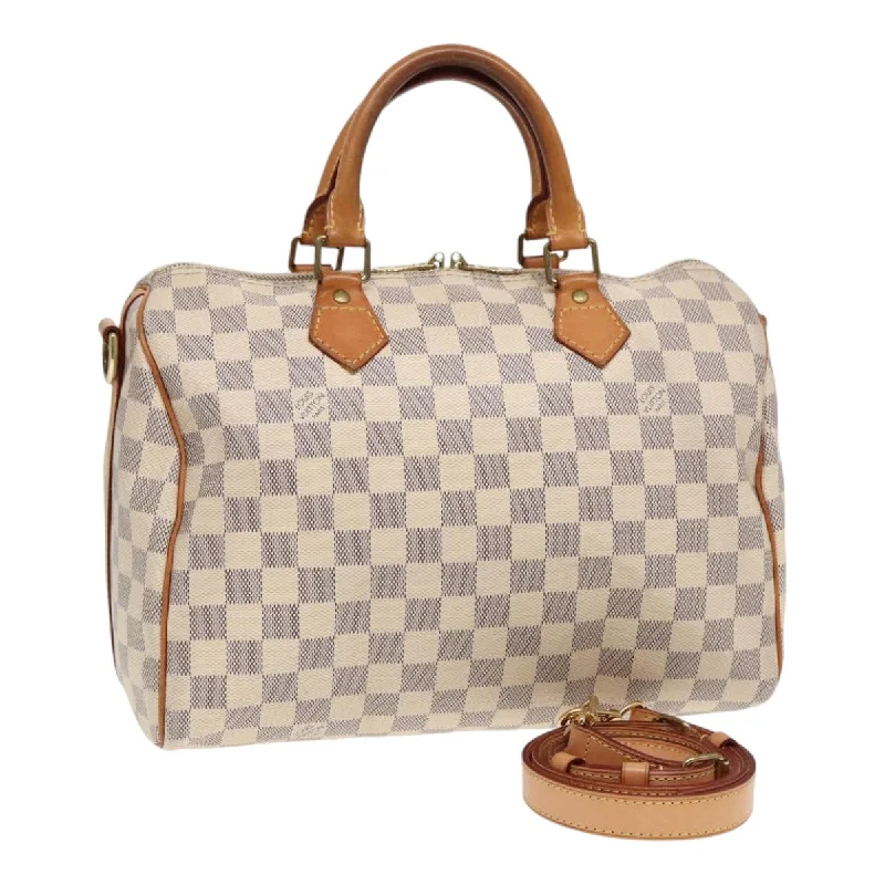 Louis Vuitton Speedy Bandoulière 30  Canvas Shoulder Bag (Pre-Owned)