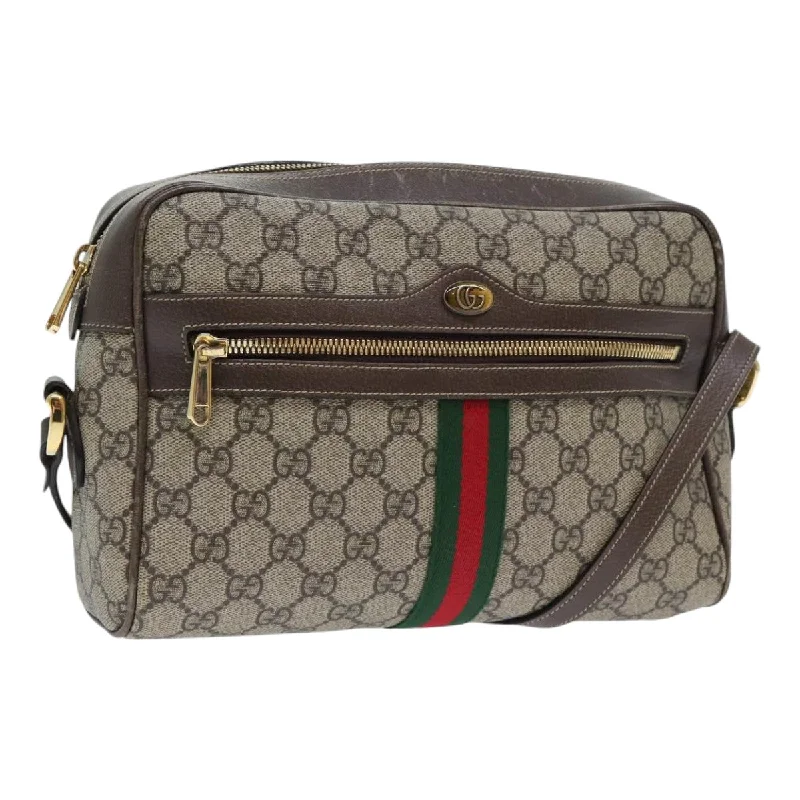 Gucci Ophidia  Canvas Shoulder Bag (Pre-Owned)