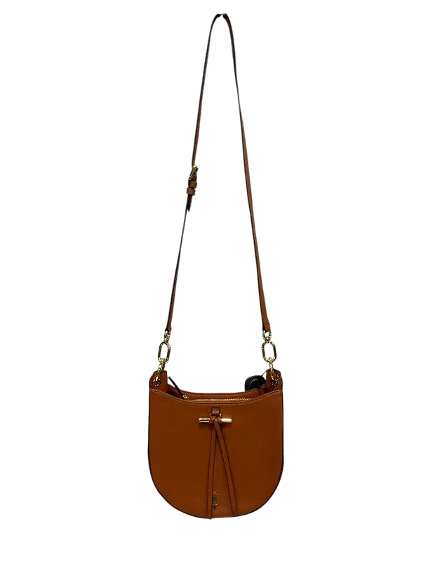 Crossbody Leather By Clothes Mentor, Size: Medium