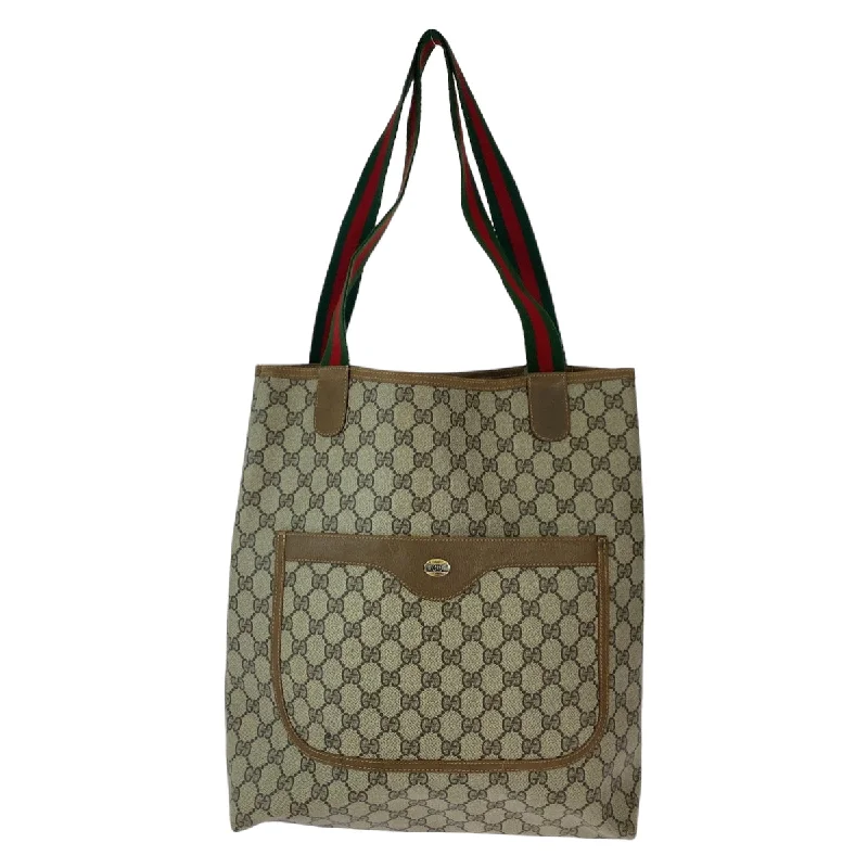 Gucci GG Supreme Canvas Tote Shoulder Bag