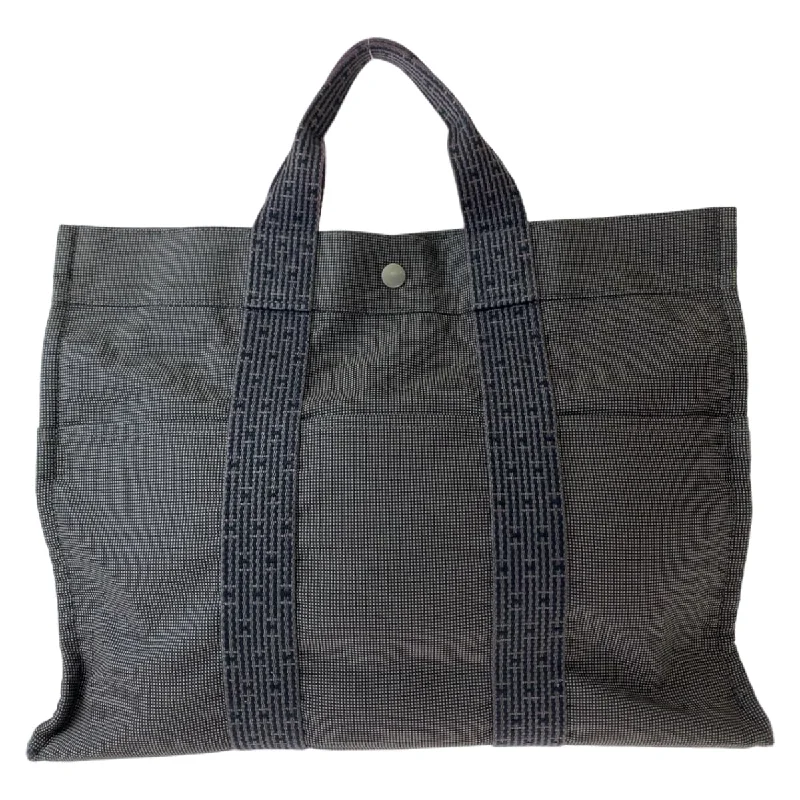 Hermes Canvas Aile Line MM Tote Bag