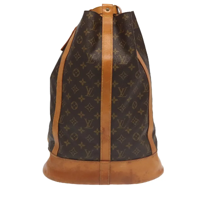 Louis Vuitton Randonnée  Canvas Shoulder Bag (Pre-Owned)