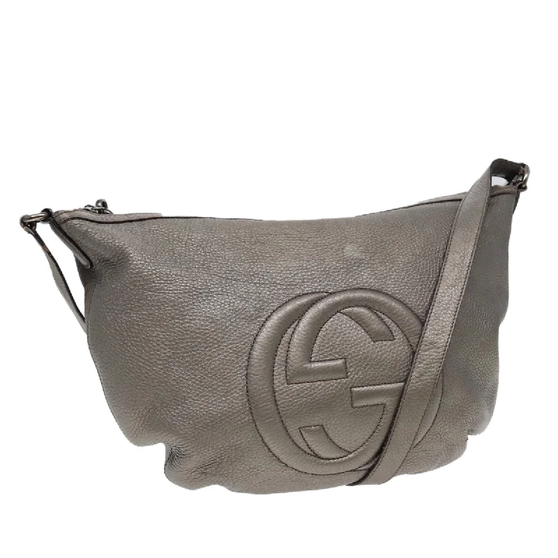 Gucci Soho  Leather Shoulder Bag (Pre-Owned)