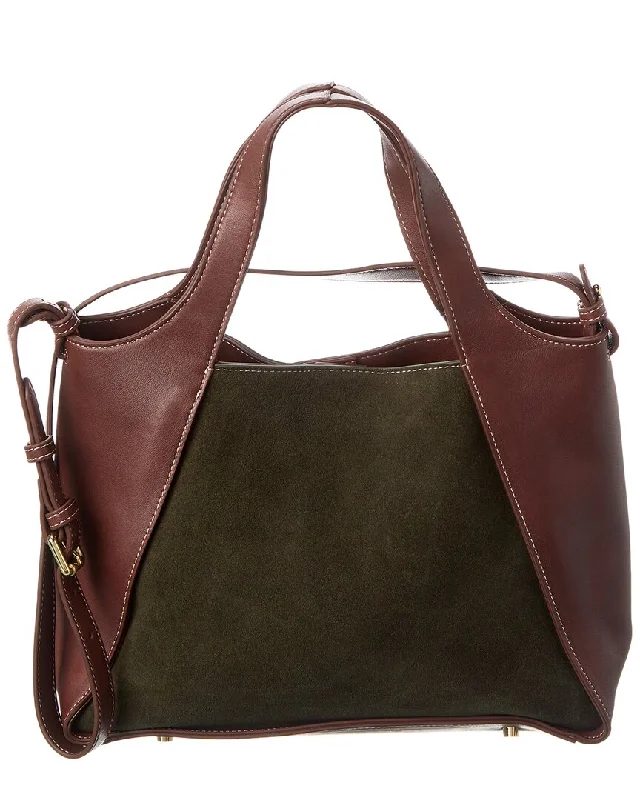 J.McLaughlin Brielle Suede & Leather Tote