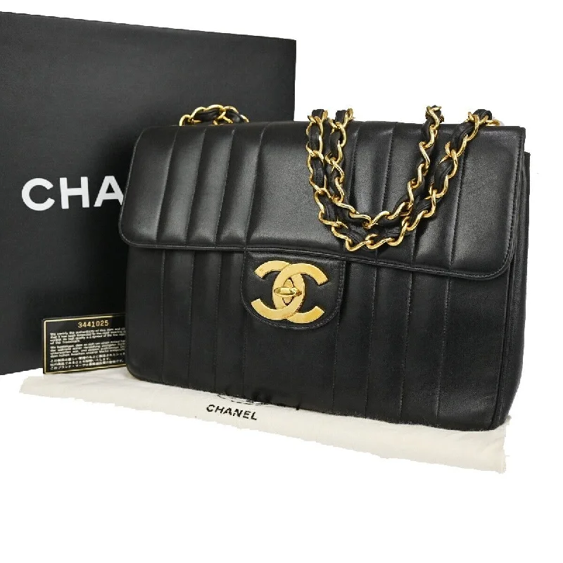 Chanel Jumbo  Leather Shoulder Bag (Pre-Owned)