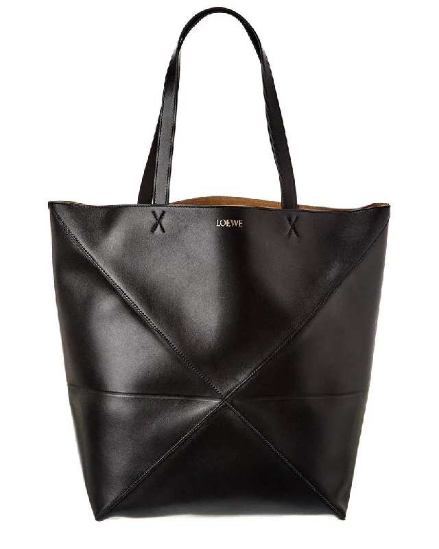 DNU Loewe Puzzle Fold XL Leather Tote