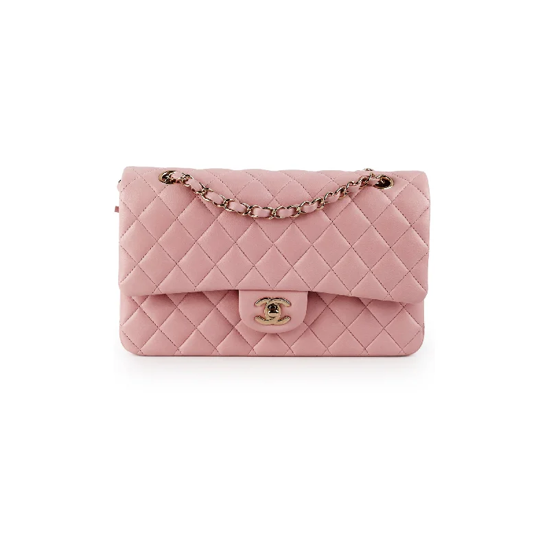 Chanel Classic Flap Medium Lambskin Pink