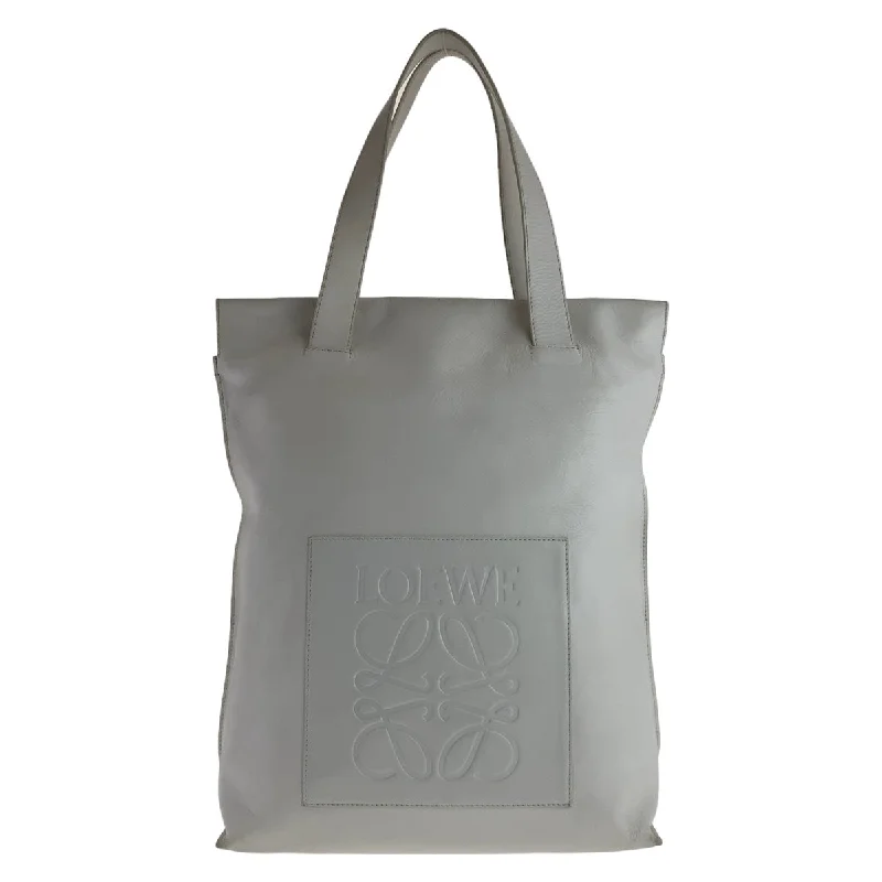 Loewe Anagram Leather Shopper Tote Bag