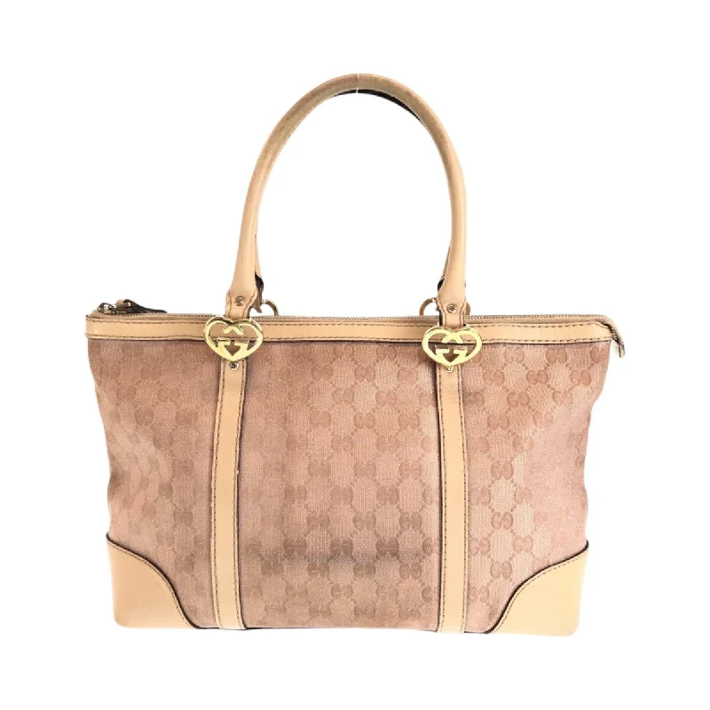 Gucci Lovely GG Canvas Tote Shoulder Bag