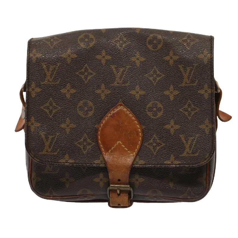 Louis Vuitton Cartouchiere  Canvas Shoulder Bag (Pre-Owned)