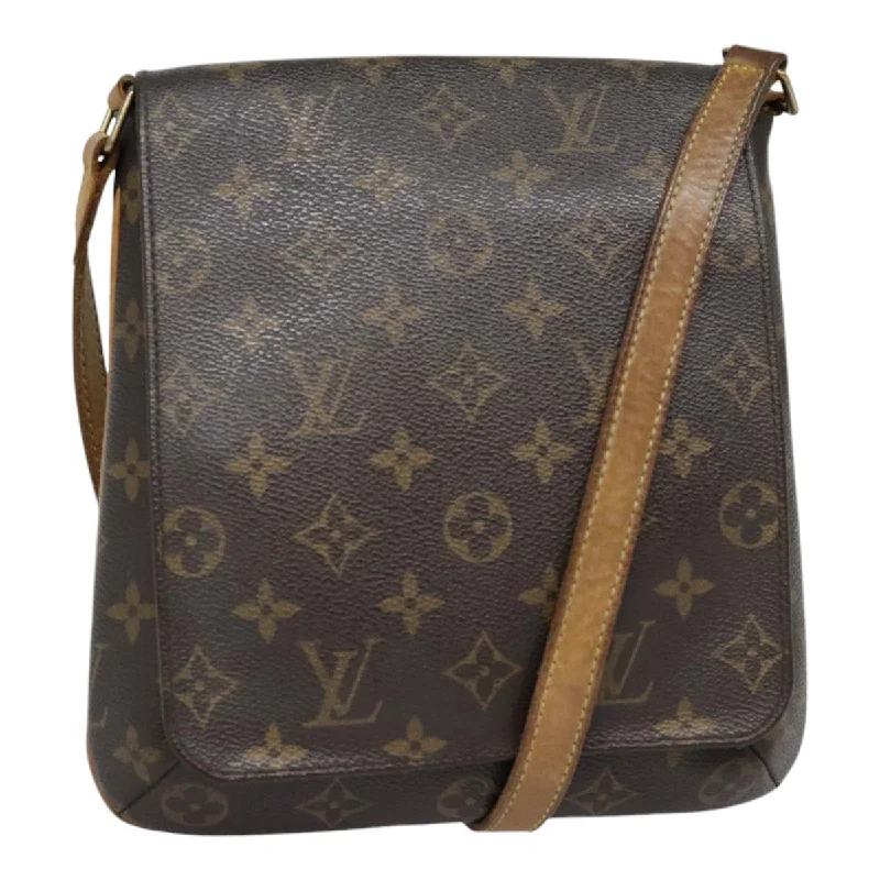 Louis Vuitton Musette Salsa  Canvas Shoulder Bag (Pre-Owned)