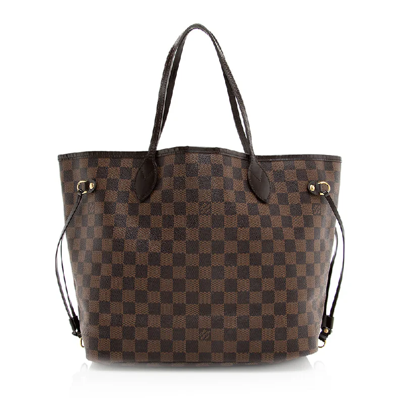 Louis Vuitton Damier Ebene Neverfull MM Tote