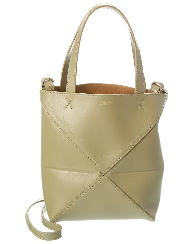 DNU Loewe Puzzle Mini Leather Tote