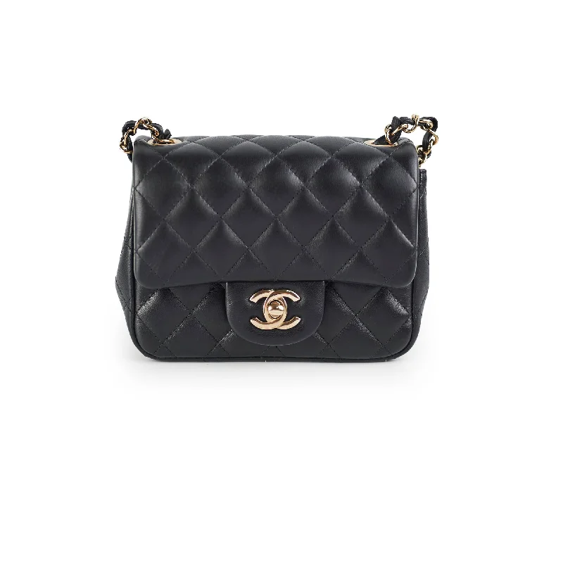 Chanel Classic Square Flap Lambskin Black