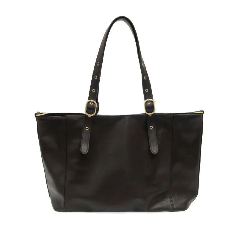 Women's Shelby Studded Tote Bag In Black