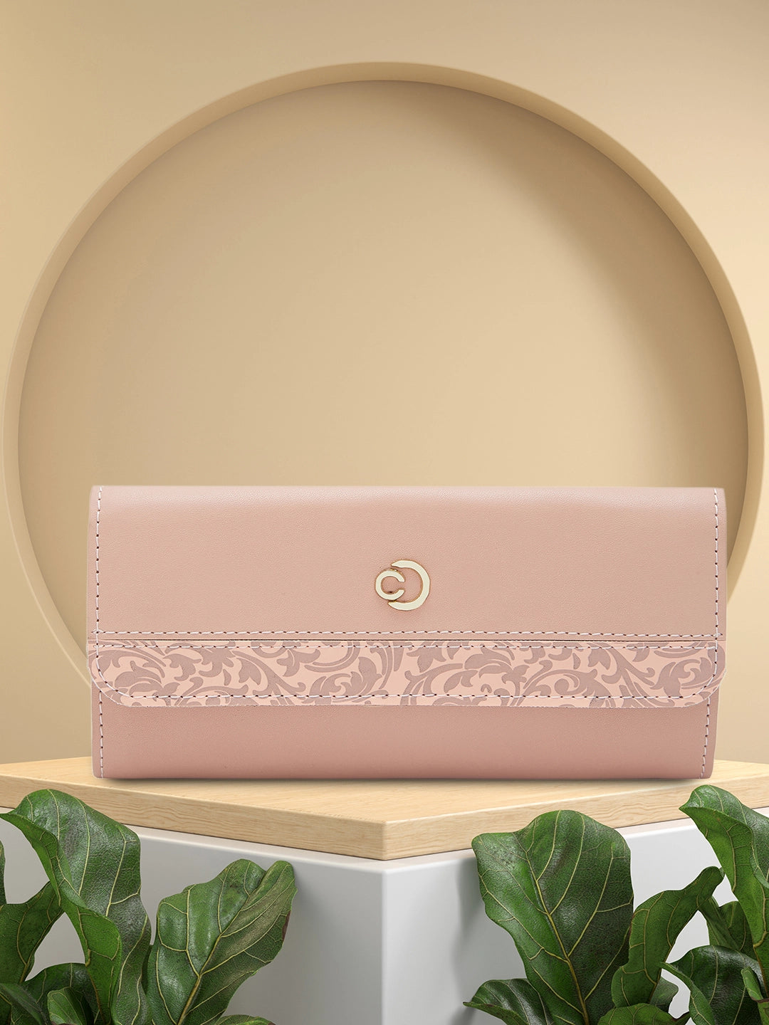 Caprese Helene Wallet Medium Blush