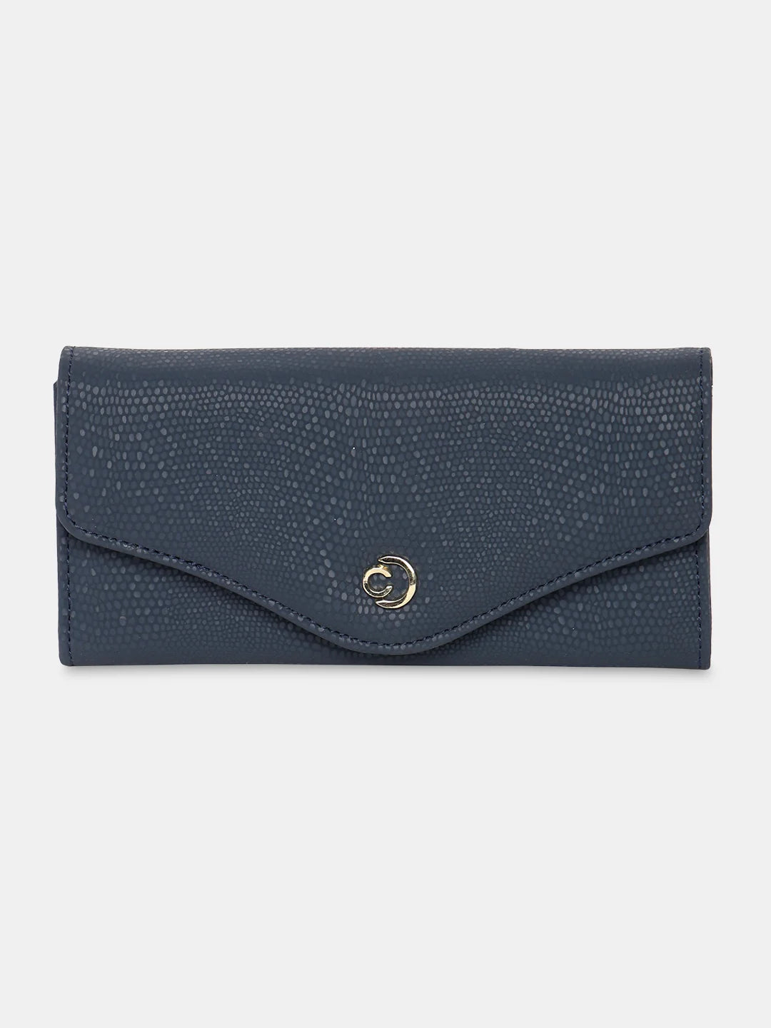 Caprese Ingrid Flapover Wallet Large Navy