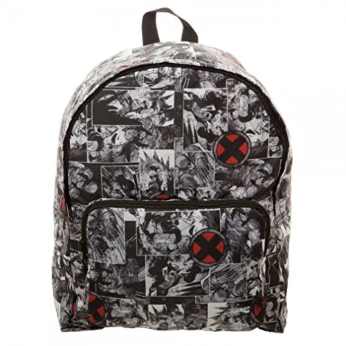 Official Marvel X-Men Wolverine Packable Backpack - Folds Into It'S Own Pouch!