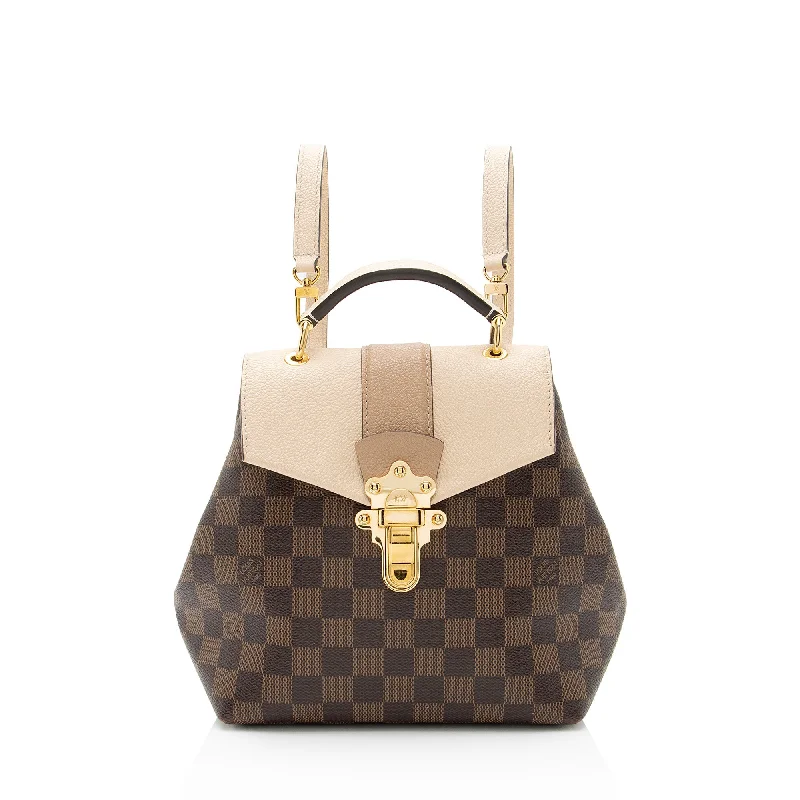 Louis Vuitton Damier Ebene Clapton Backpack