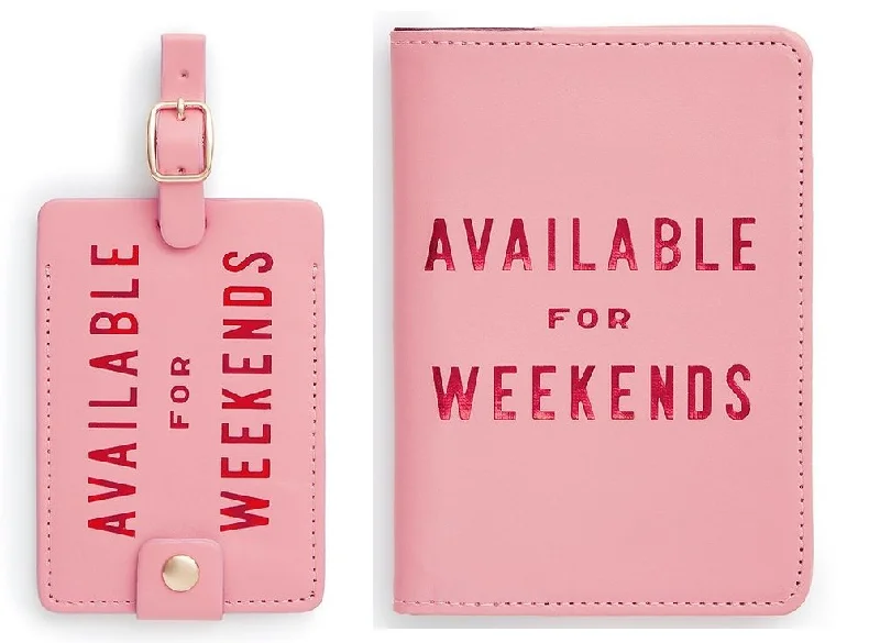 Bando Passport Holder with Luggage Tag Available for Weekends