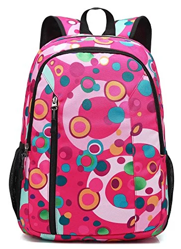 Scarleton Patterned Nylon Backpack H203812 - Rose