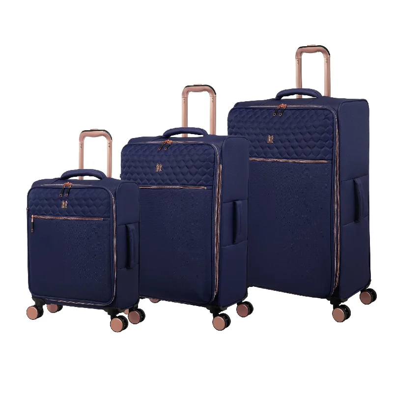 It Luggage Suitcase Lux-lite Divinity Eva - Navy/Rose