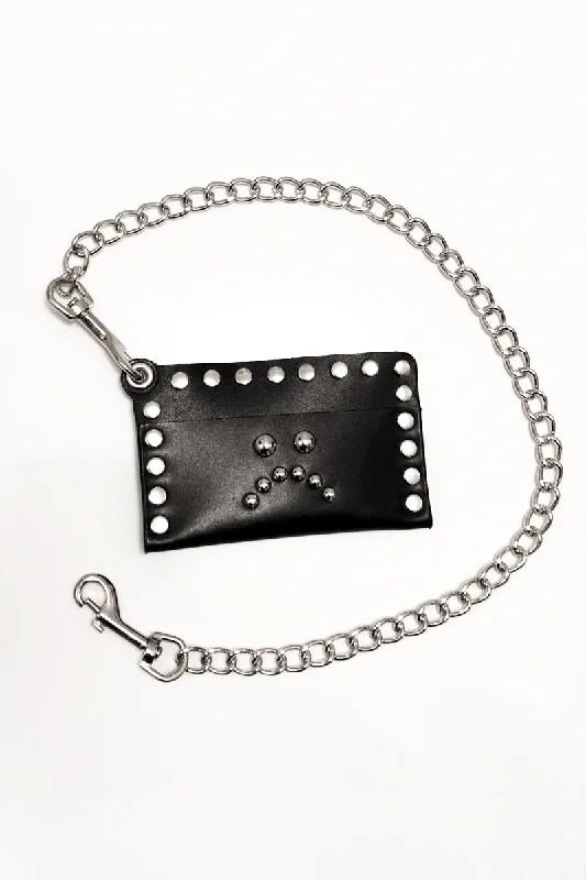 Studded Card Wallet