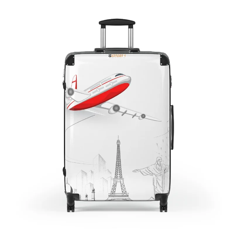 LFO - Luggage Factory - Paris Suitcase Checked Luggage