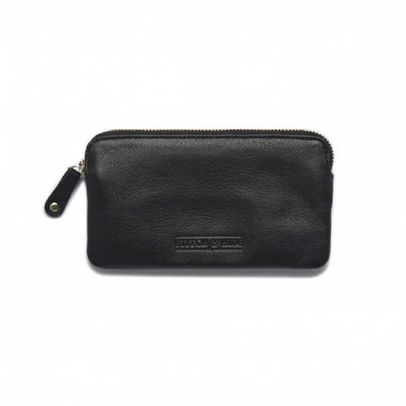 Stitch & Hide Lucy Pouch Wallet - Black