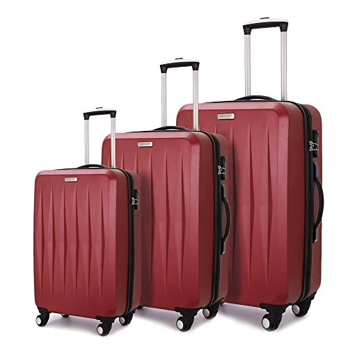 Fochier Luggage 3 Piece Set Hardshell Lightweight Spinner Suitcase 20in24in28in