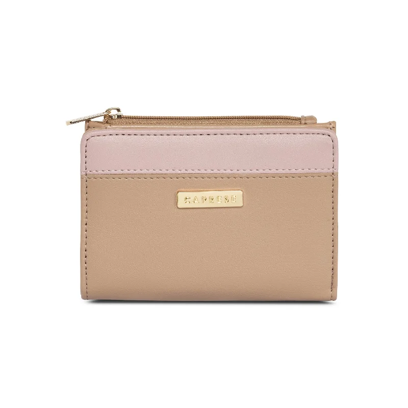 Caprese Erica Fold Wallet Small Nude