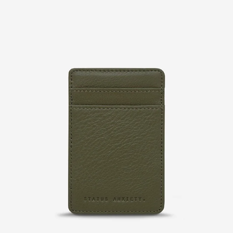 Status Anxiety Flip Leather Wallet (SA)