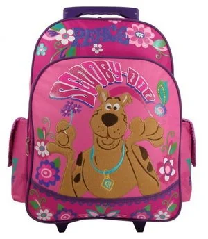 Back To School Saving - Scooby Doo Large Rolling Backpack And One Scooby Doo Wallet 38950