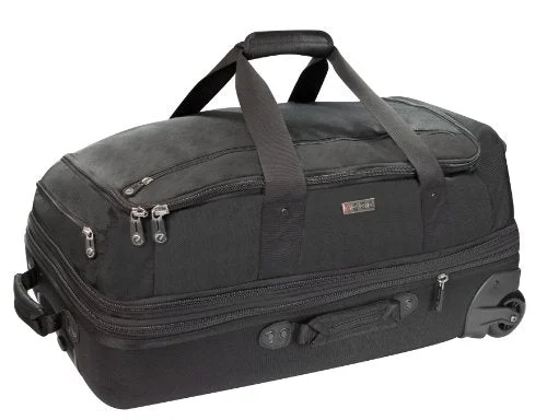 Ecbc Falcon Wheeled Rolling 26-Inch Duffle Bag, Black