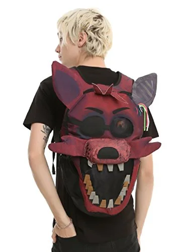 Five Nights At Freddy'S 3D Foxy Big Face Backpack Licensed