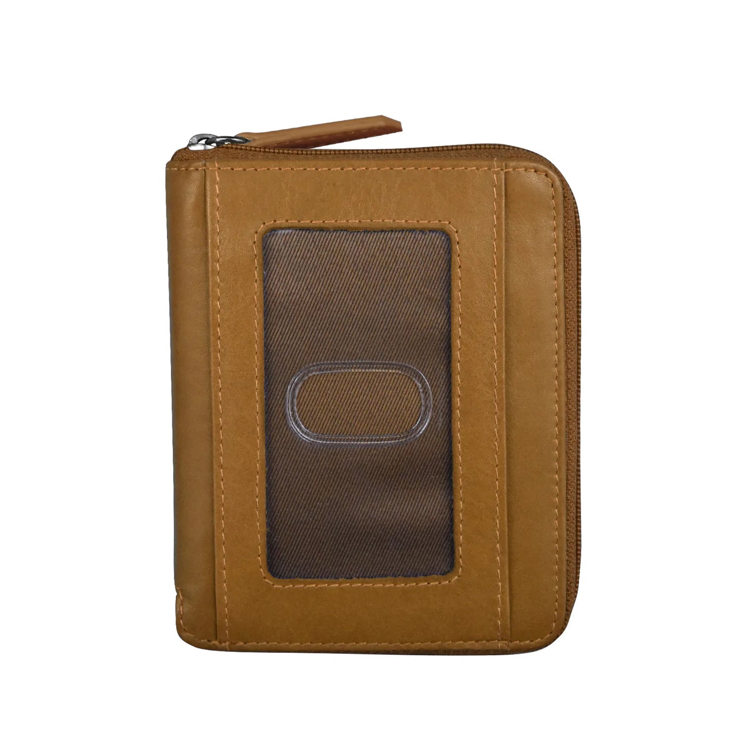 ili New York RFID Zip Around Leather Wallet- 7859