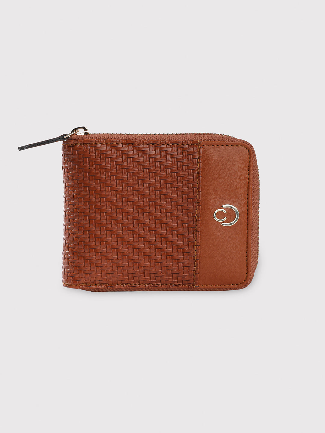 Caprese Emma Wallet Small Zip Around Tan