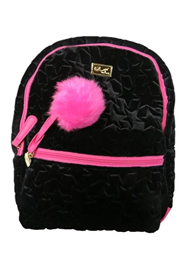 Betsey Johnson Backpack, Size Medium, Black