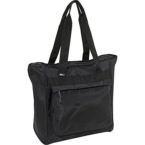 Derek Alexander Large Top Zip Shopper, Black, One Size