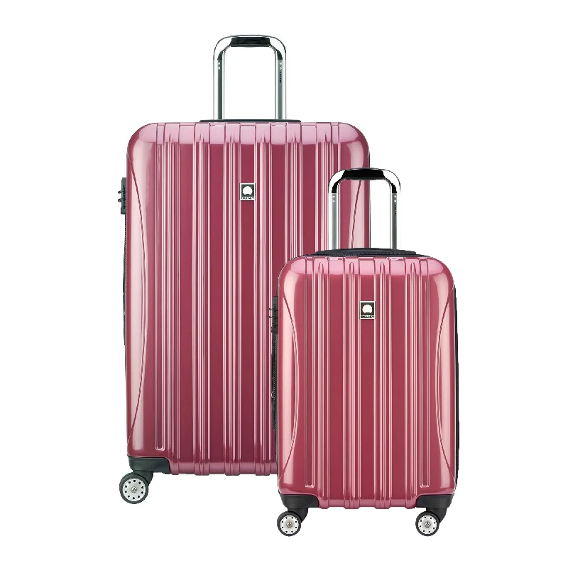 Delsey Luggage Helium Aero Spinner Luggage Set (21"/29"), Peony