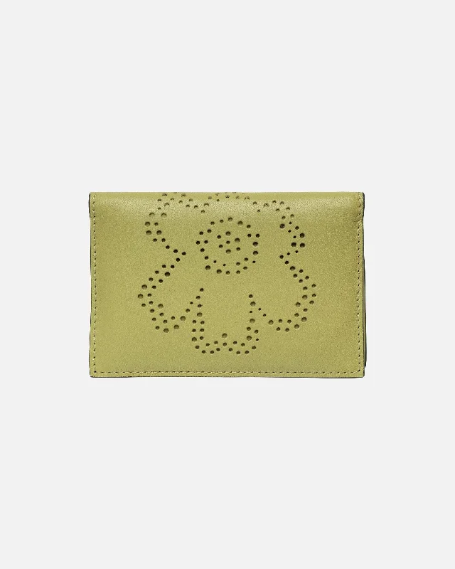 imprint fold wallet unikko - green