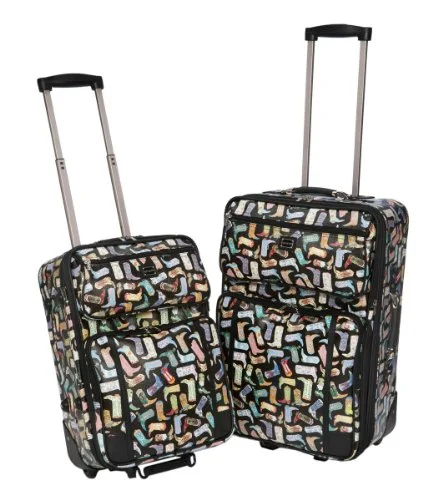 Sydney Love Kickin' It 2 Piece Luggage Set 12785 Weekender,Multi,One Size