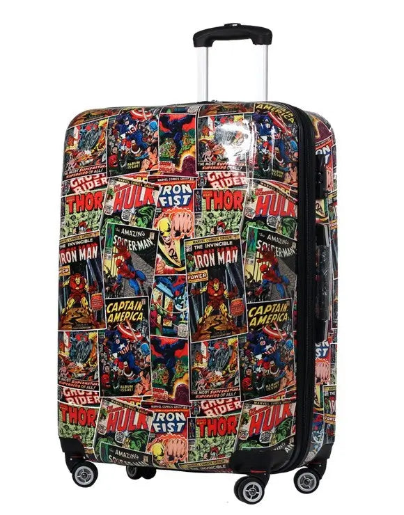 Marvel - Avengers Comic Print 28in Large Suitcase - MAR019