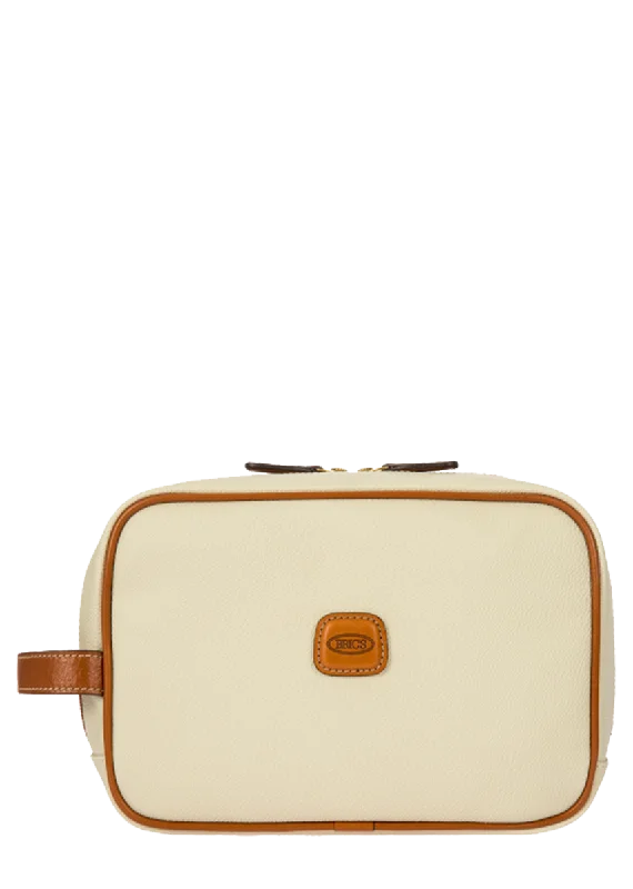 FIRENZE Necessaire Toiletry Bag - Cream