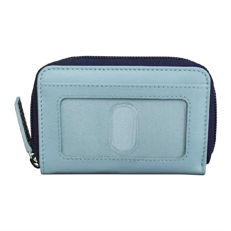 ILI New York 6269 Two Tone Zip Around Pouch- 6269